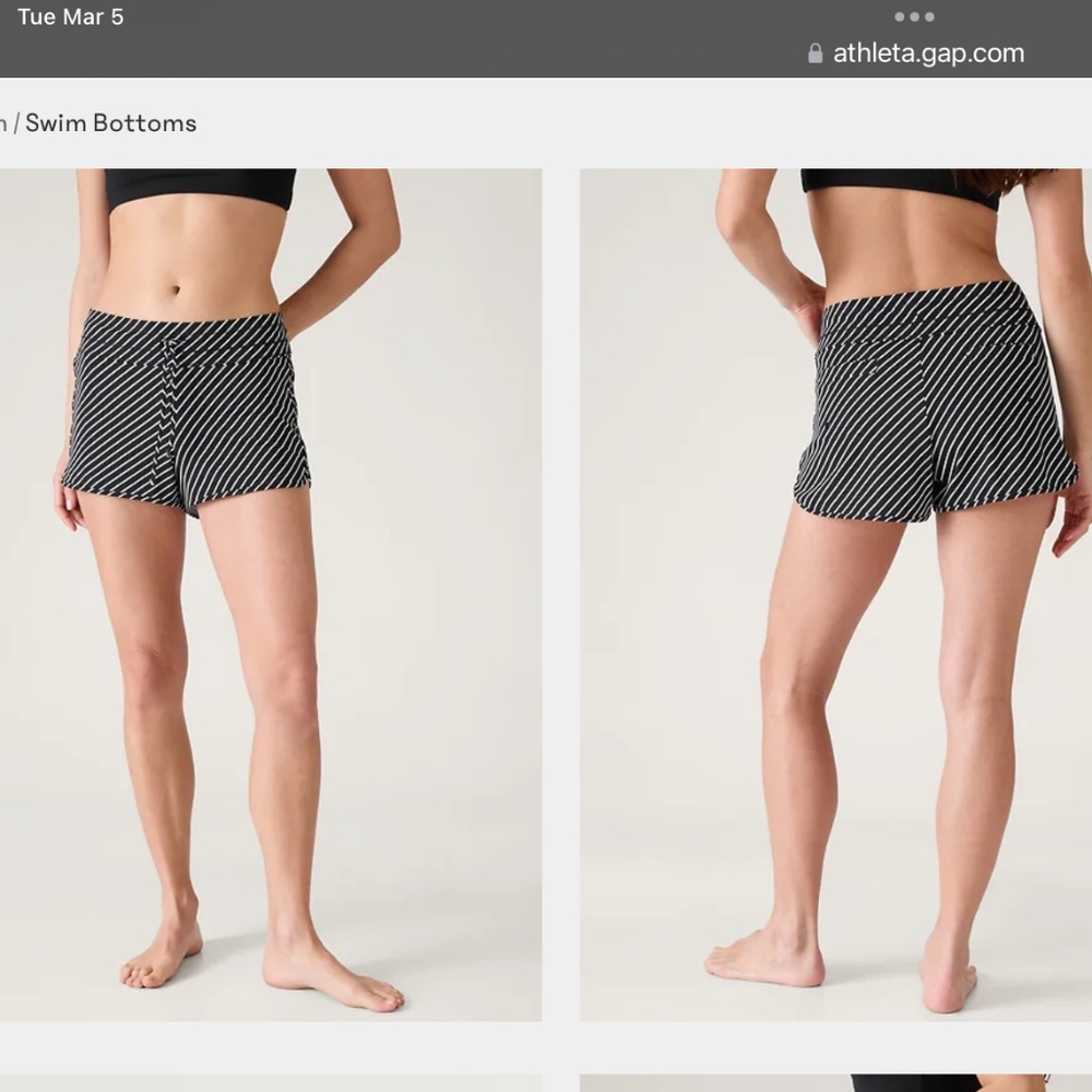 Athleta Surge Swim Short, XS - NEW COLOR!